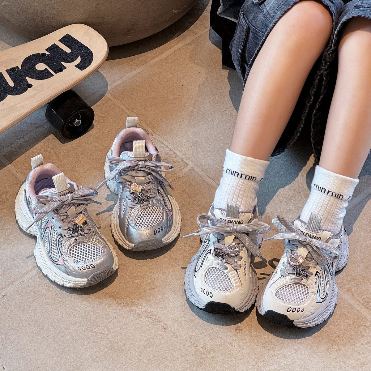 Children's Summer Single Mesh Boys Fashion Trend Lightweight Children's Sports Shoes