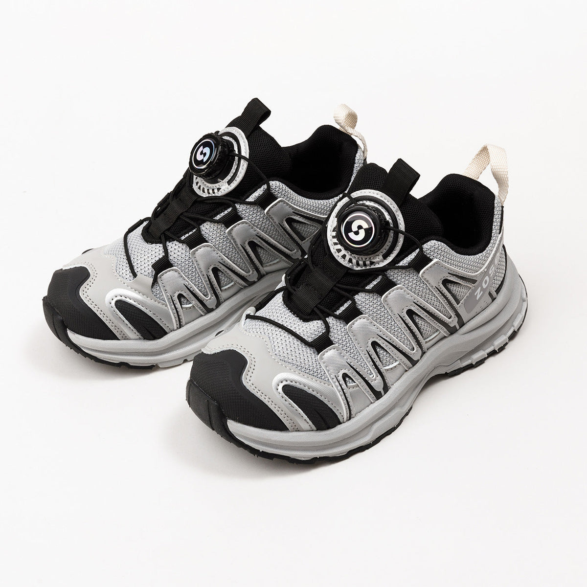 Children's Boy Soft Bottom Running Fleece-lined Thick Warm Sneakers