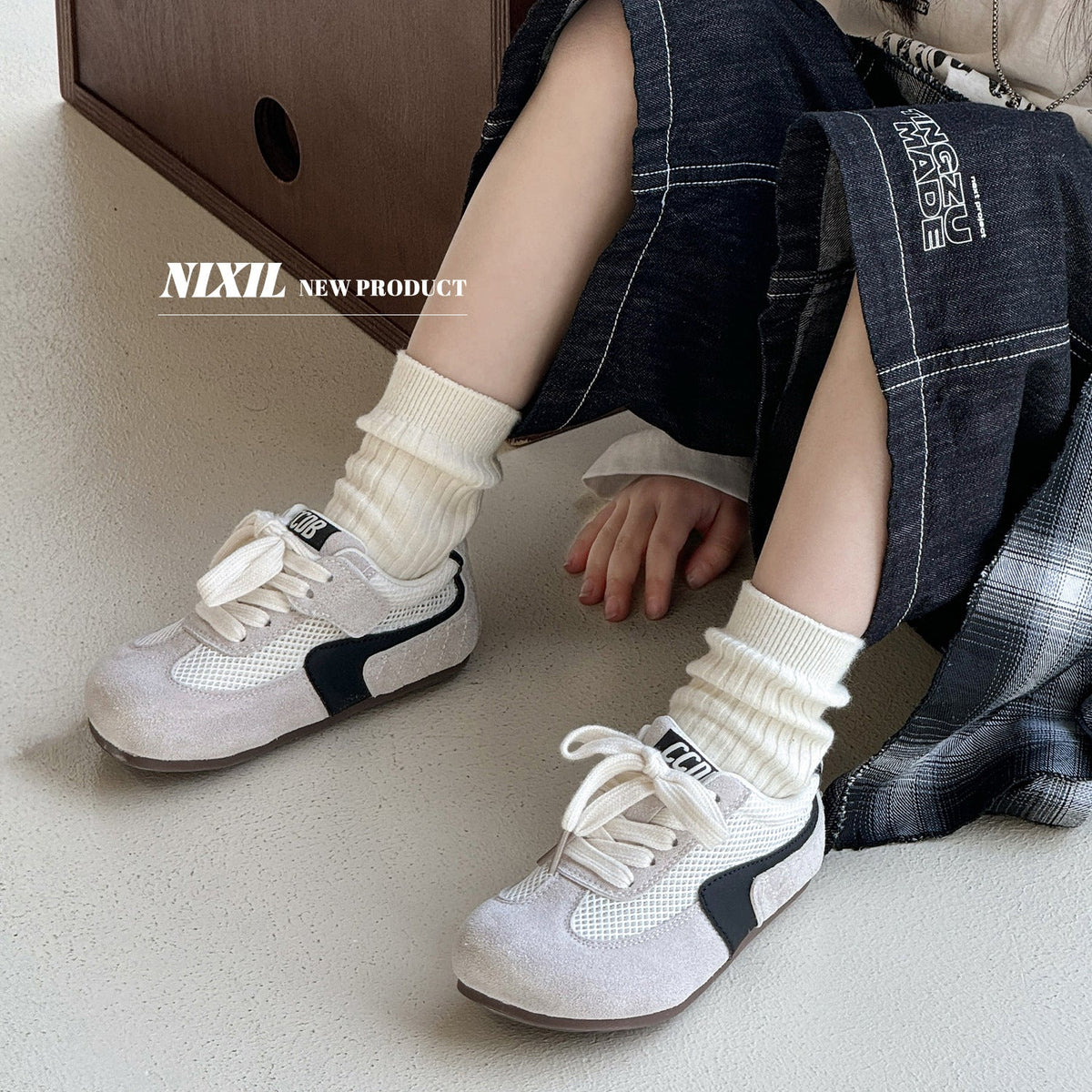Children's Korean Style Fashionable Single Mesh Breathable Boys German Casual Shoes