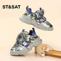 Children's Saturday Soft Bottom Running Mesh Surface Sneakers