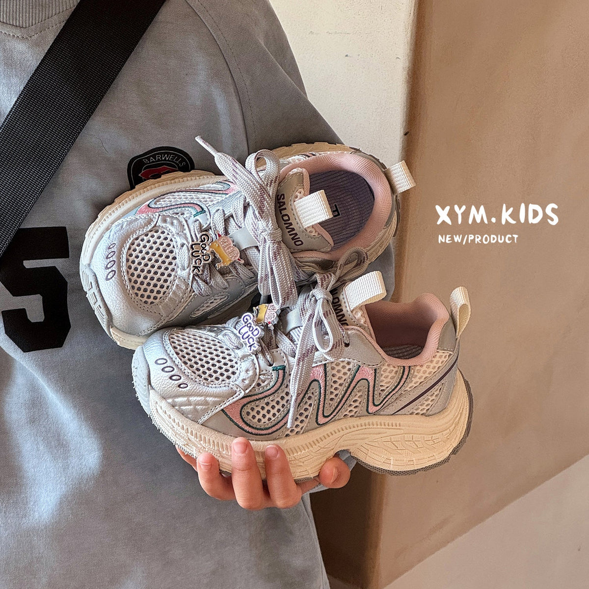 Children's Summer Fashion Trend Boy's Cute Pendant Children's Sports Shoes