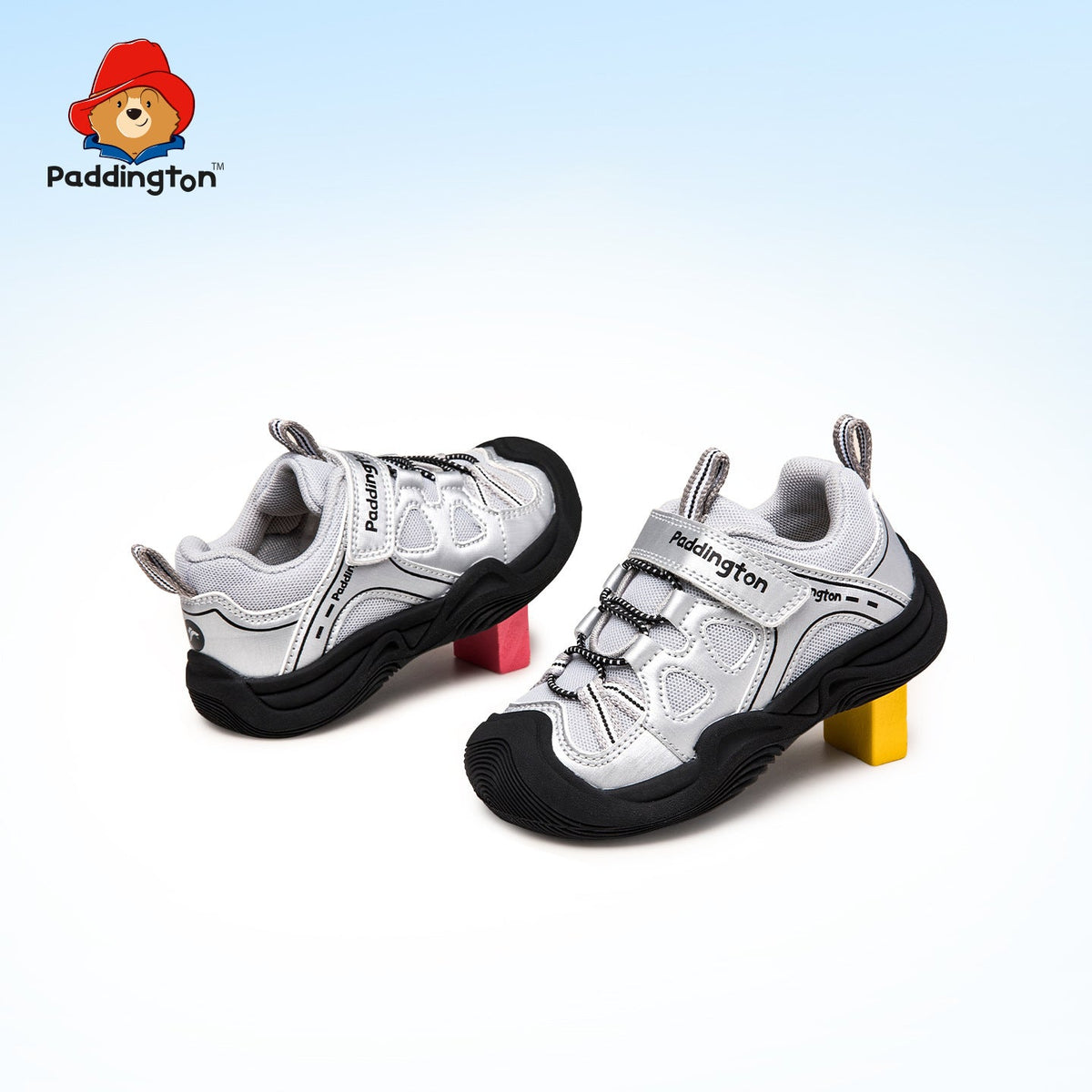 Children's Paddington Bear Breathable Velcro Boys Children's Sports Shoes