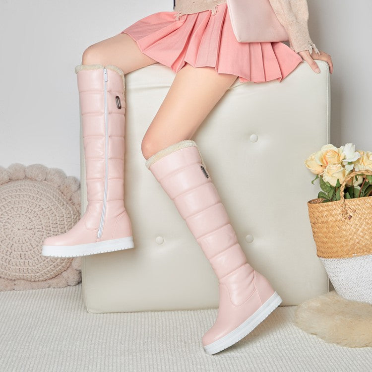 Bottom Height Increasing Insole High Knee-high Boots
