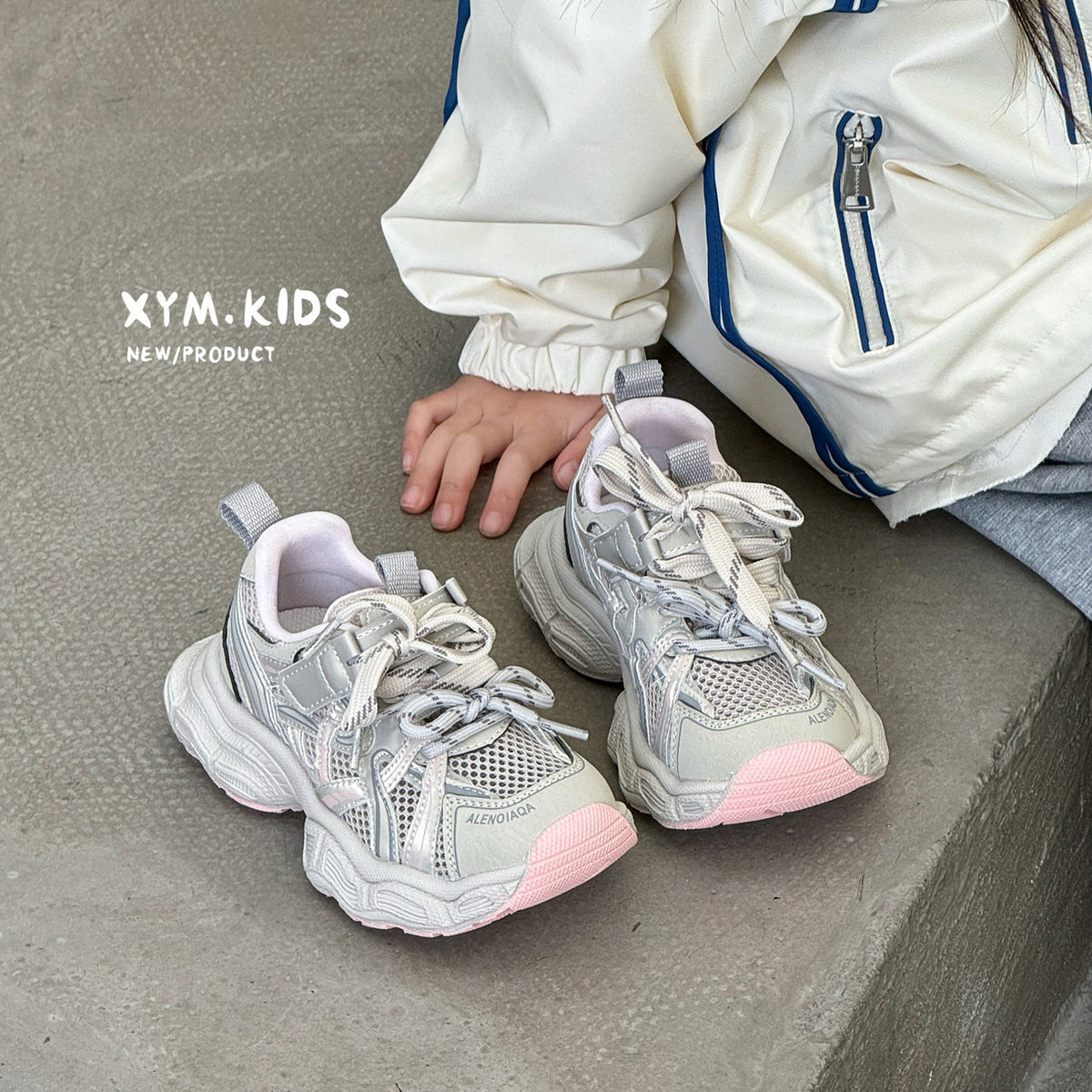 Children's Summer Fashionable Double Single Mesh Breathable Boys Children's Sports Shoes