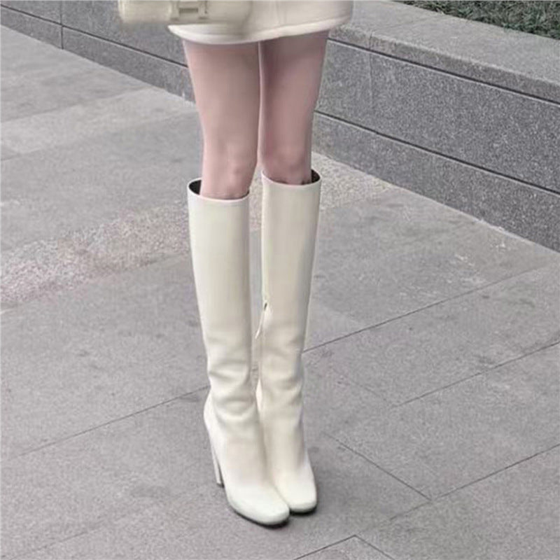 Chunky Knight Female High Skinny Below Heels