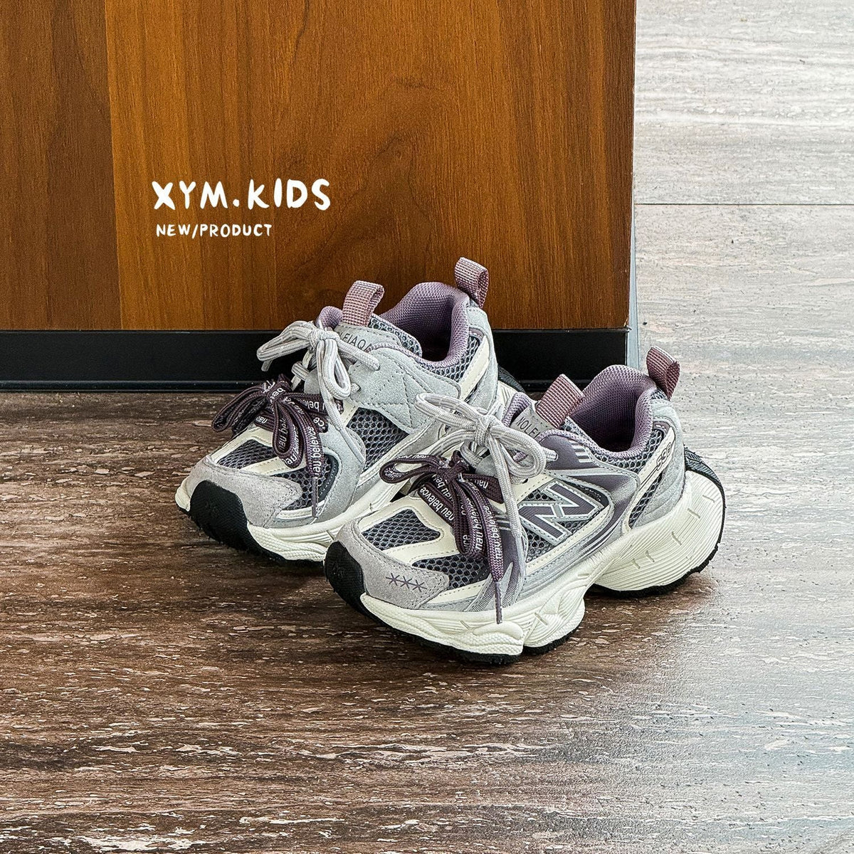 Children's Fashion Trend Word Double Single Mesh Boys Children's Sports Shoes