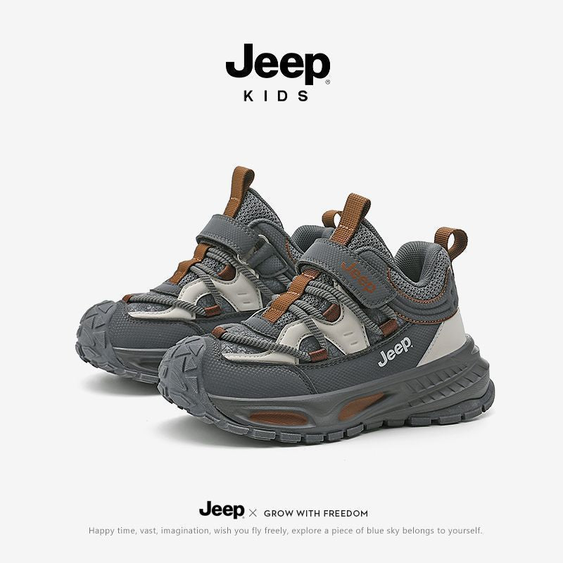 Children's Boy's Running Mesh Surface Clunky Children's Sports Shoes