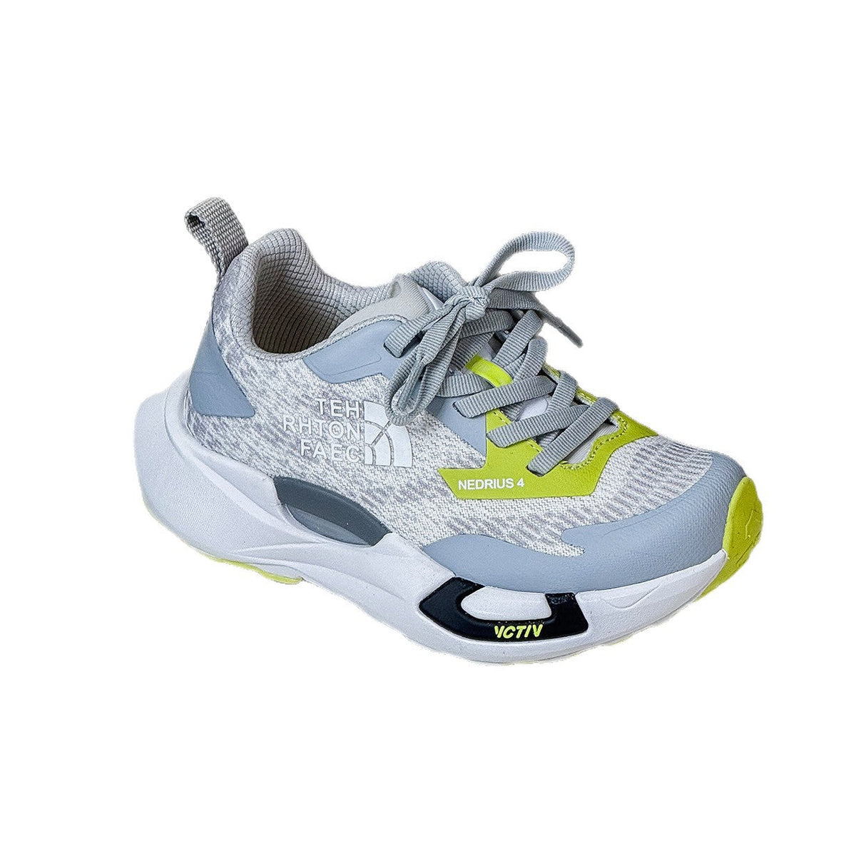 Children's Spring Fashion Color Contrast Lightweight Breathable Children's Sports Shoes
