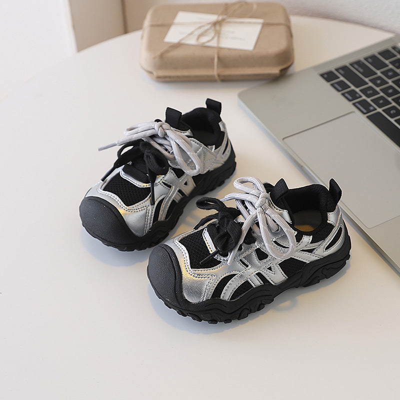 Children's Trendy Spring Outdoor Boy's Breathable Mesh Children's Sports Shoes