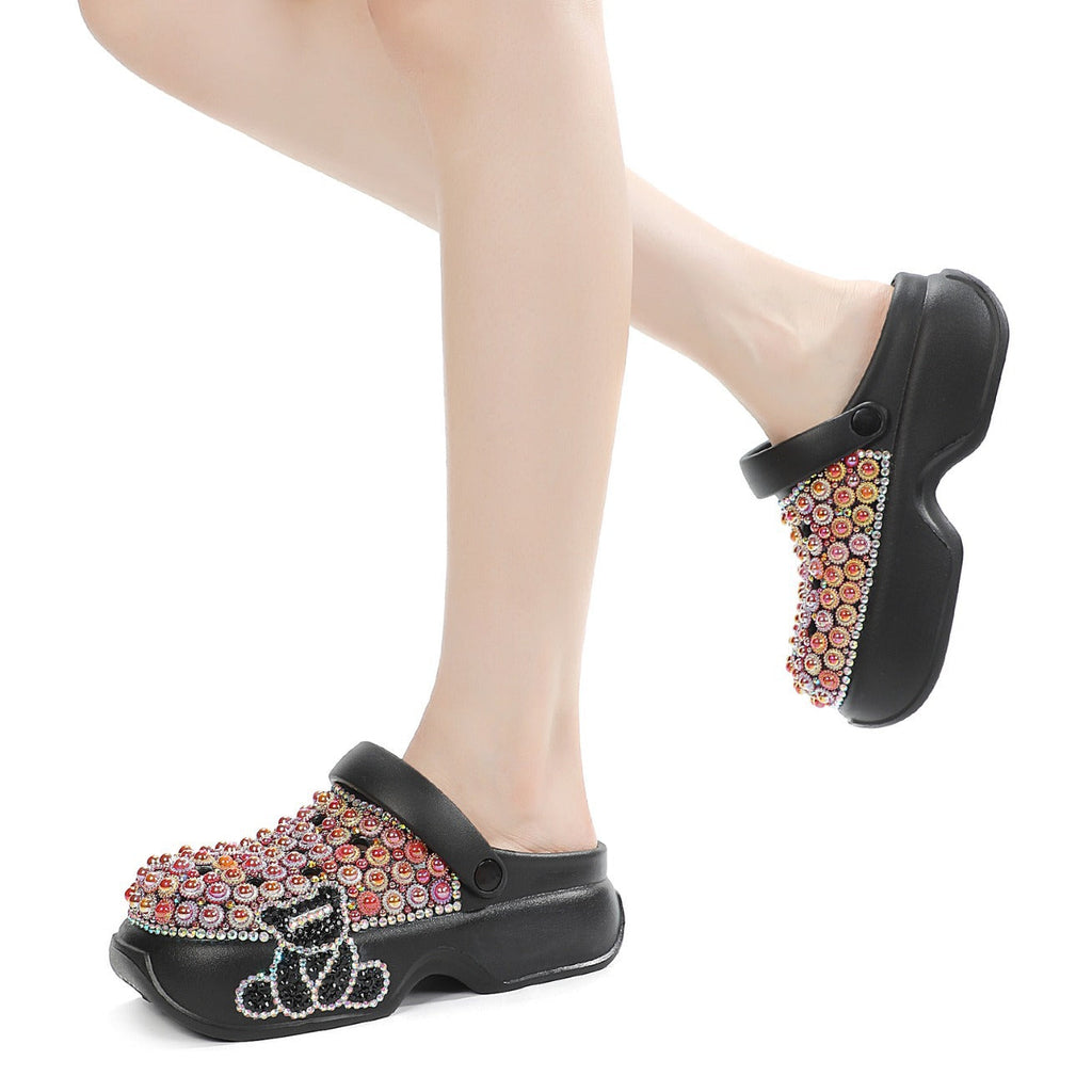 Bear Feeling Female Summer Height Increasing Platform Sandals
