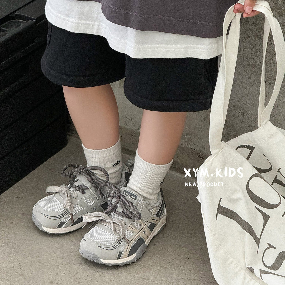 Children's Spring Fashion Trend Double Lace Mesh Casual Shoes