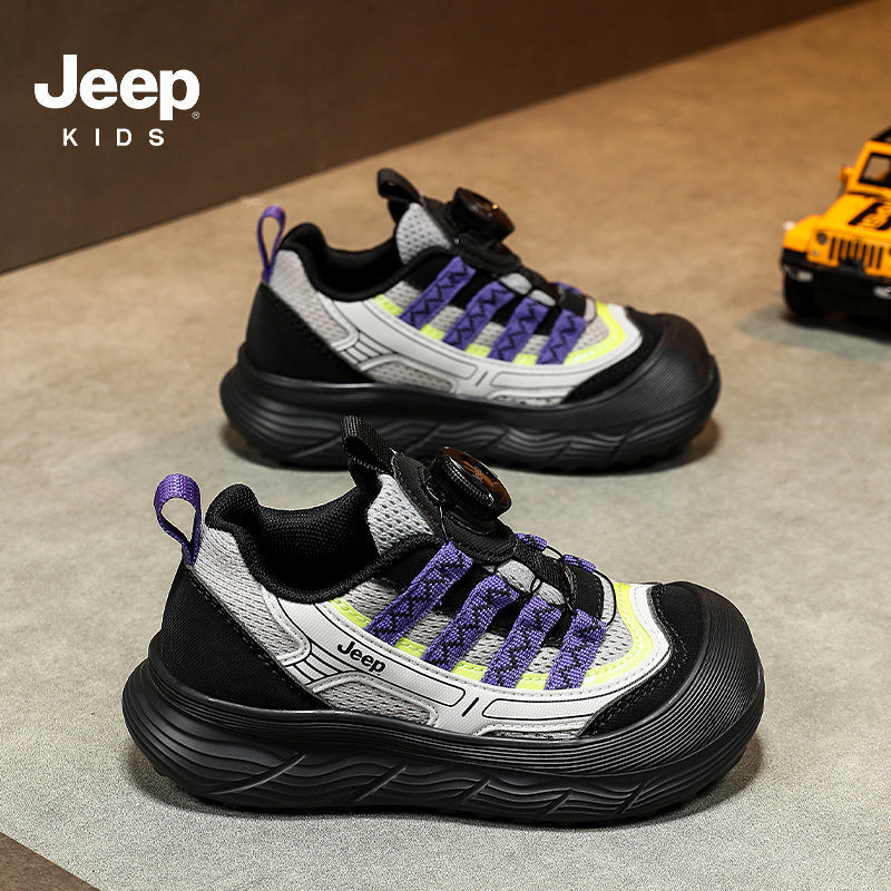Children's Boy Breathable Soft Bottom Light Running Children's Sports Shoes