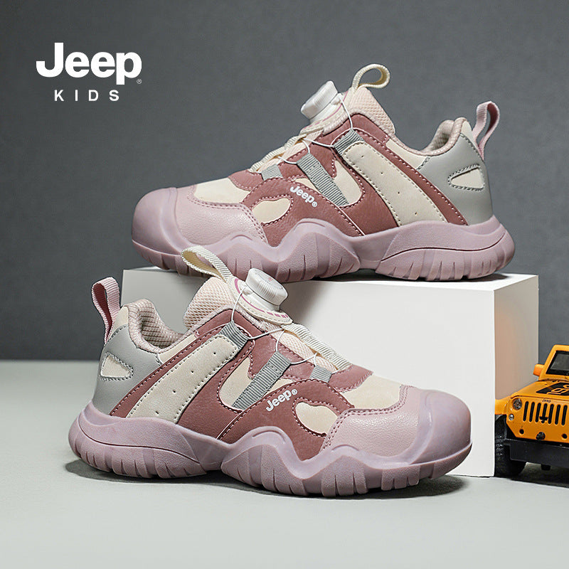Children's Hiking Outdoor Professional Mountain Climbing Boys Children's Sports Shoes