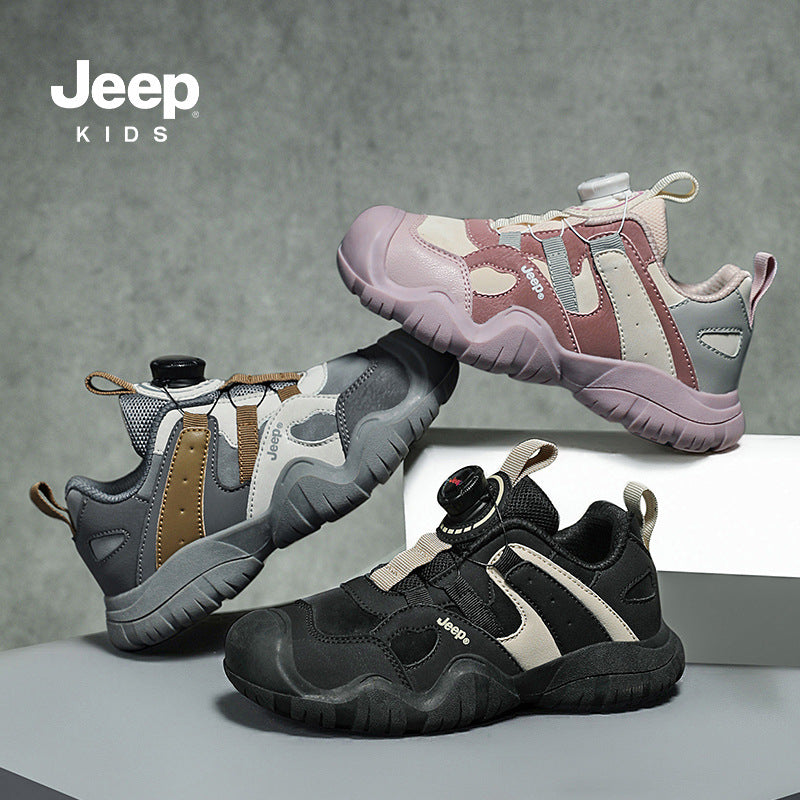 Children's Hiking Outdoor Professional Mountain Climbing Boys Children's Sports Shoes