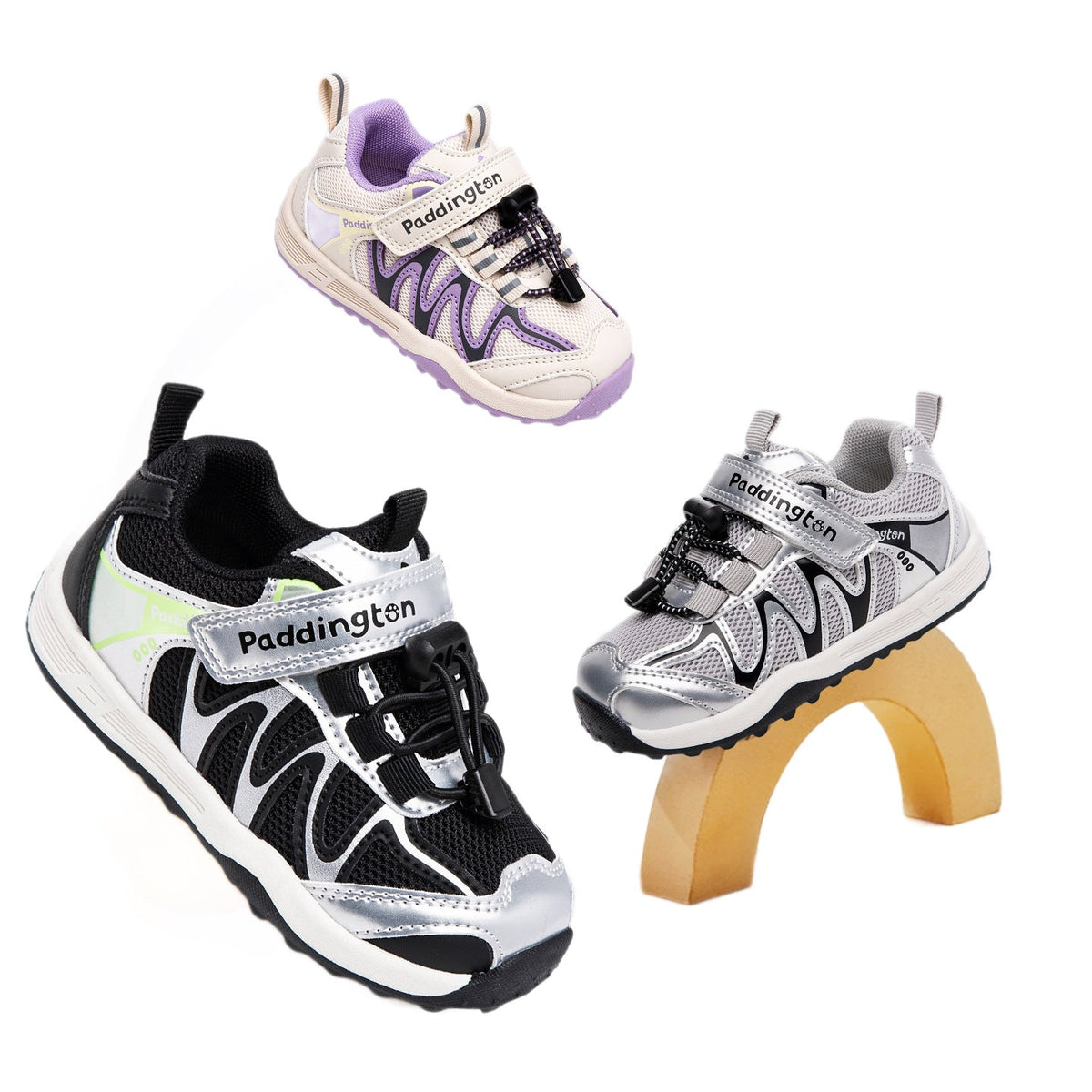 Children's Paddington Bear Breathable Toddler Boys Functional Children's Sports Shoes