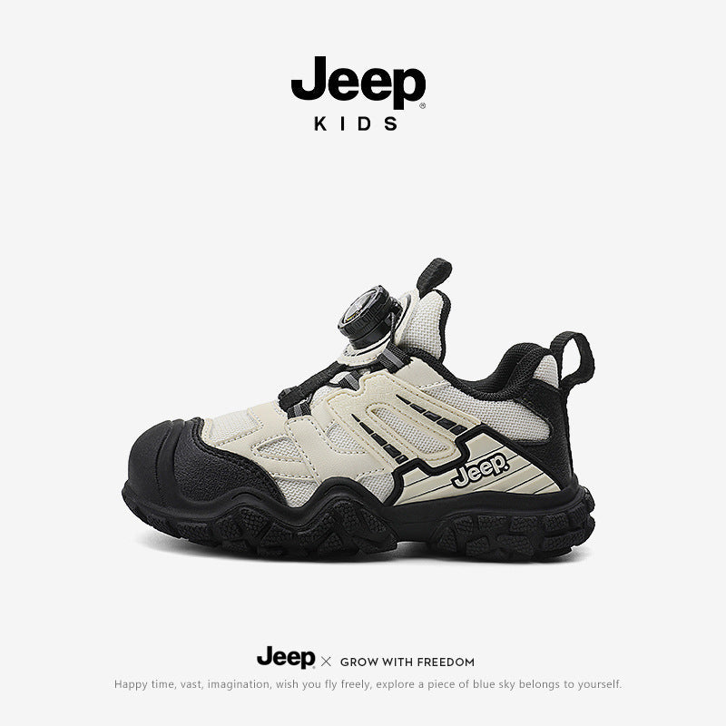 Children's Breathable Mesh Comfortable Shock Absorption Outdoor Climbing Children's Sports Shoes