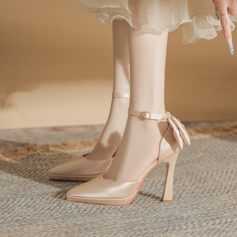 Beautiful Women's High-heeled Summer Fashion Chunky Sandals