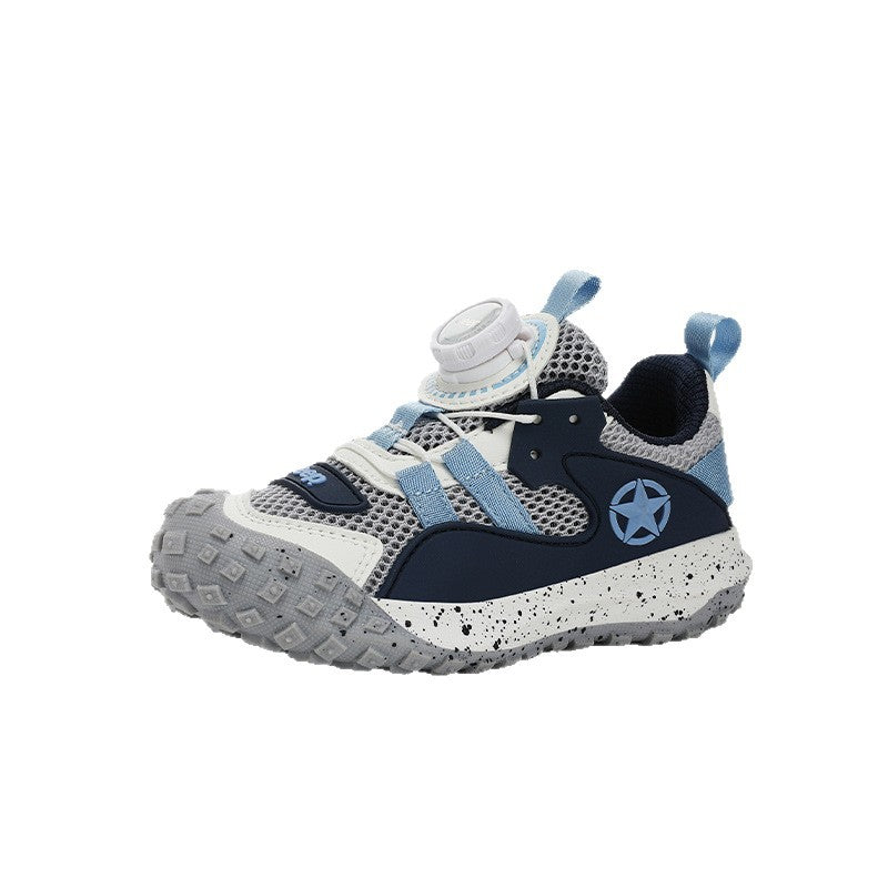 Children's Outdoor Boys Platform Hiking Breathable Mesh Children's Sports Shoes