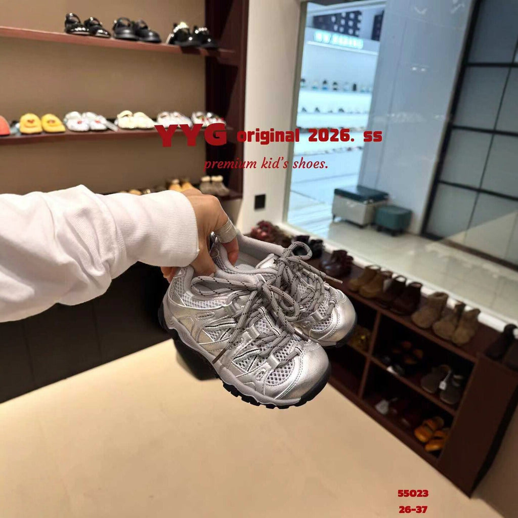 Children's Moral Training Boys Mesh Lightweight Soft Casual Shoes
