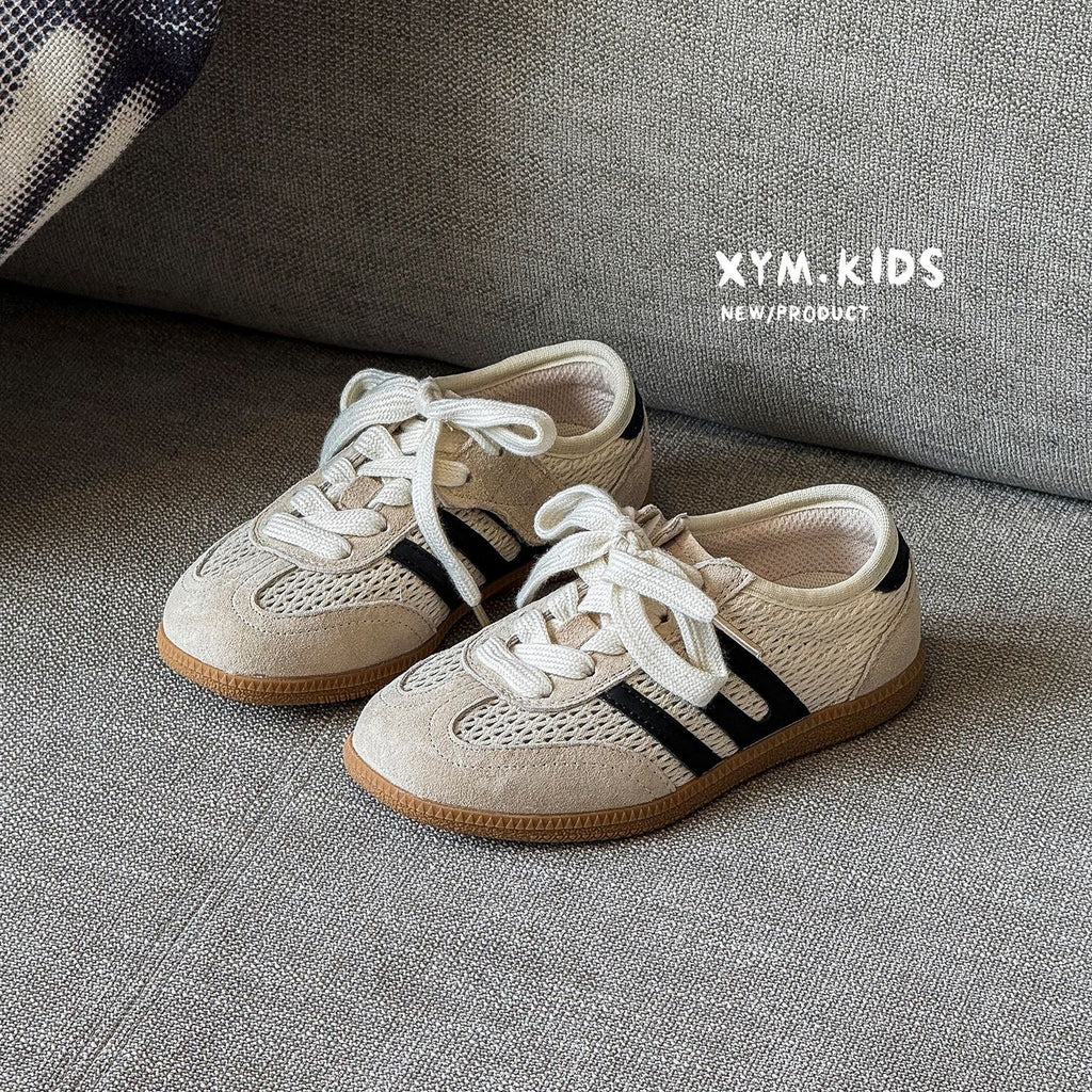 Children's Summer German Training Fashionable Single Mesh Breathable Boys Medium Casual Shoes