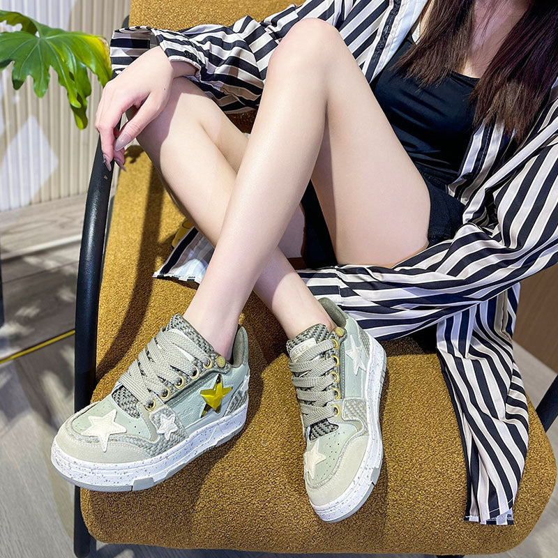 Collaboration West Lake Dragon Well Tea Green Unisex Design National Women's Sports Shoes