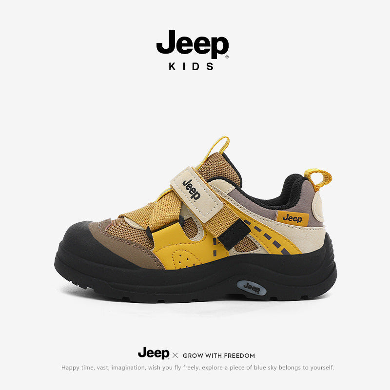 Children's Boy Outdoor Climbing Soft Bottom Autumn Boots