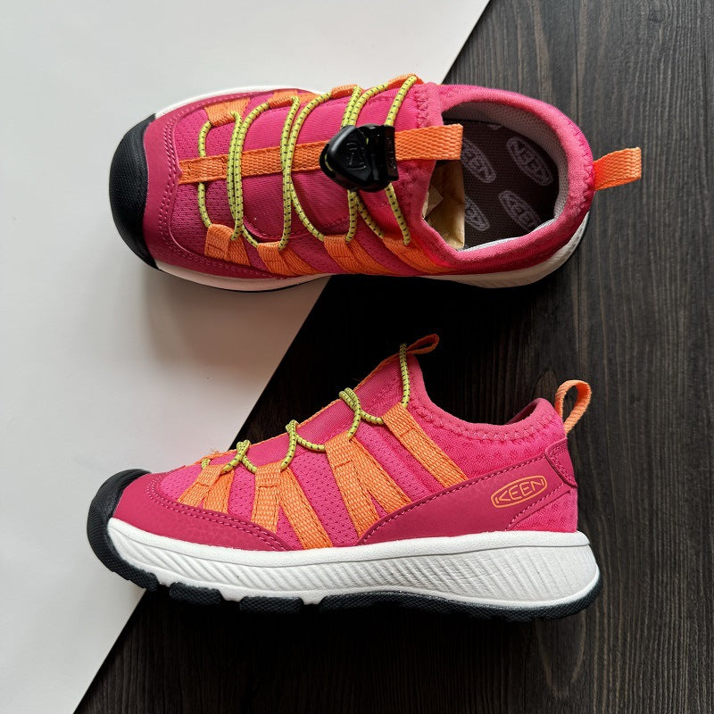 Children's Top With Cohen Mesh Breathable Outdoor Children's Sports Shoes