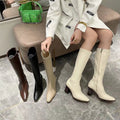 Casual New Grape Mom High Leg Boots