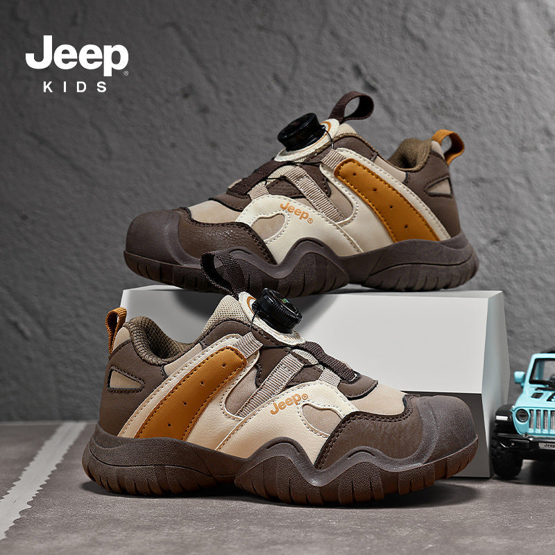 Children's Hiking Outdoor Professional Mountain Climbing Boys Children's Sports Shoes