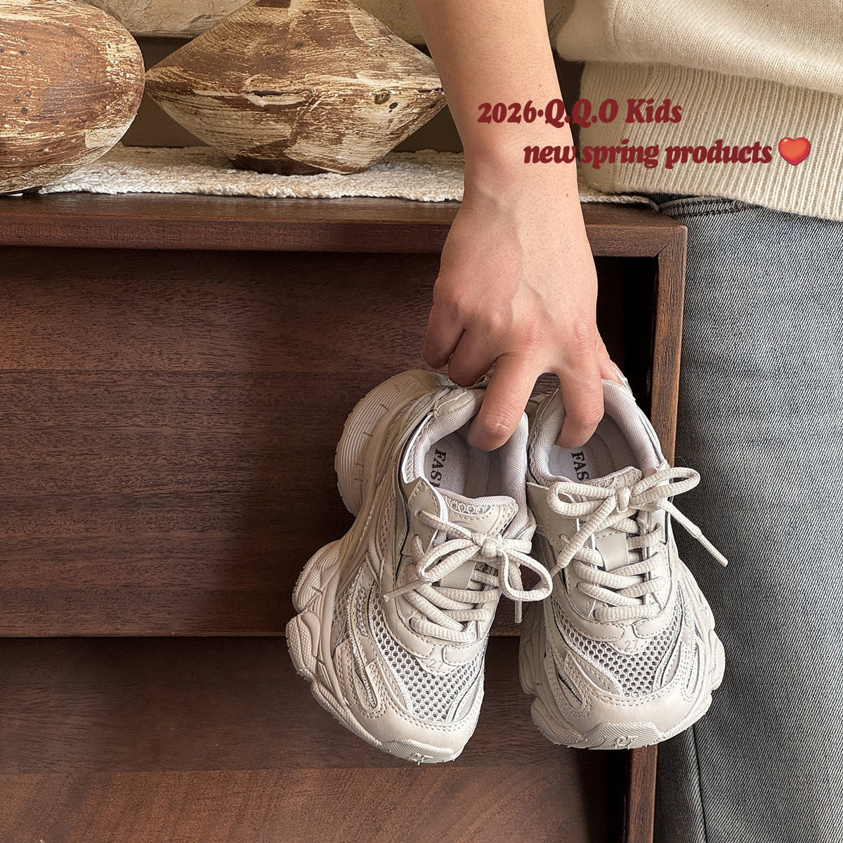 Children's Summer Single Mesh Dad Boys Stylish Lightweight Children's Sports Shoes