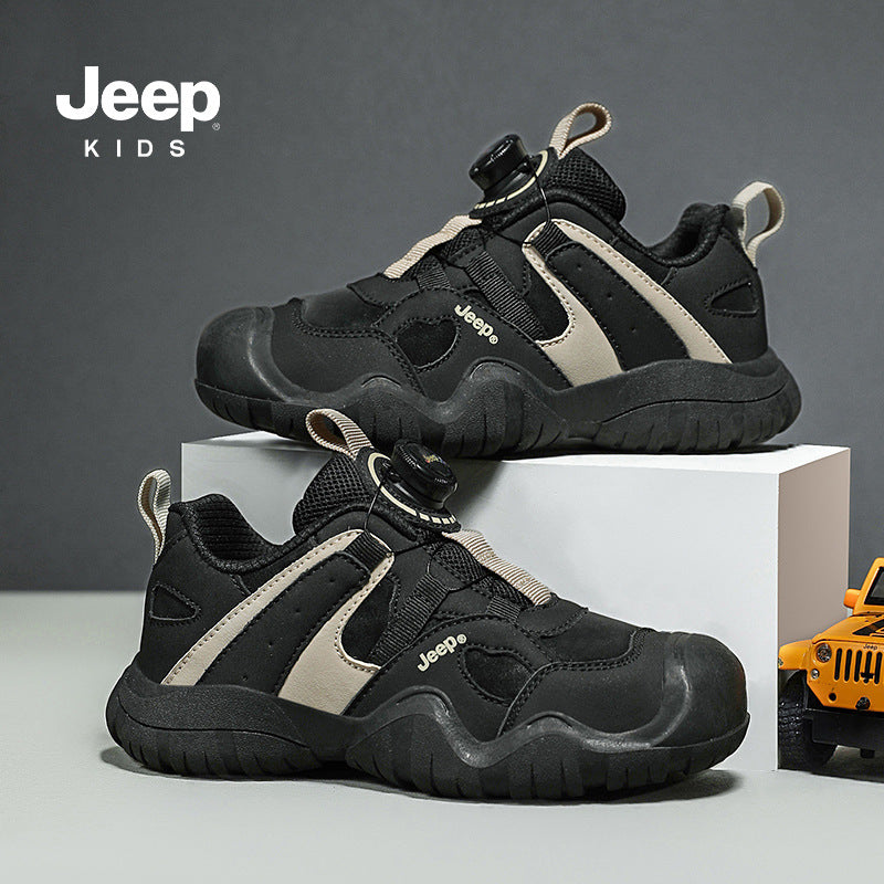 Children's Hiking Outdoor Professional Mountain Climbing Boys Children's Sports Shoes
