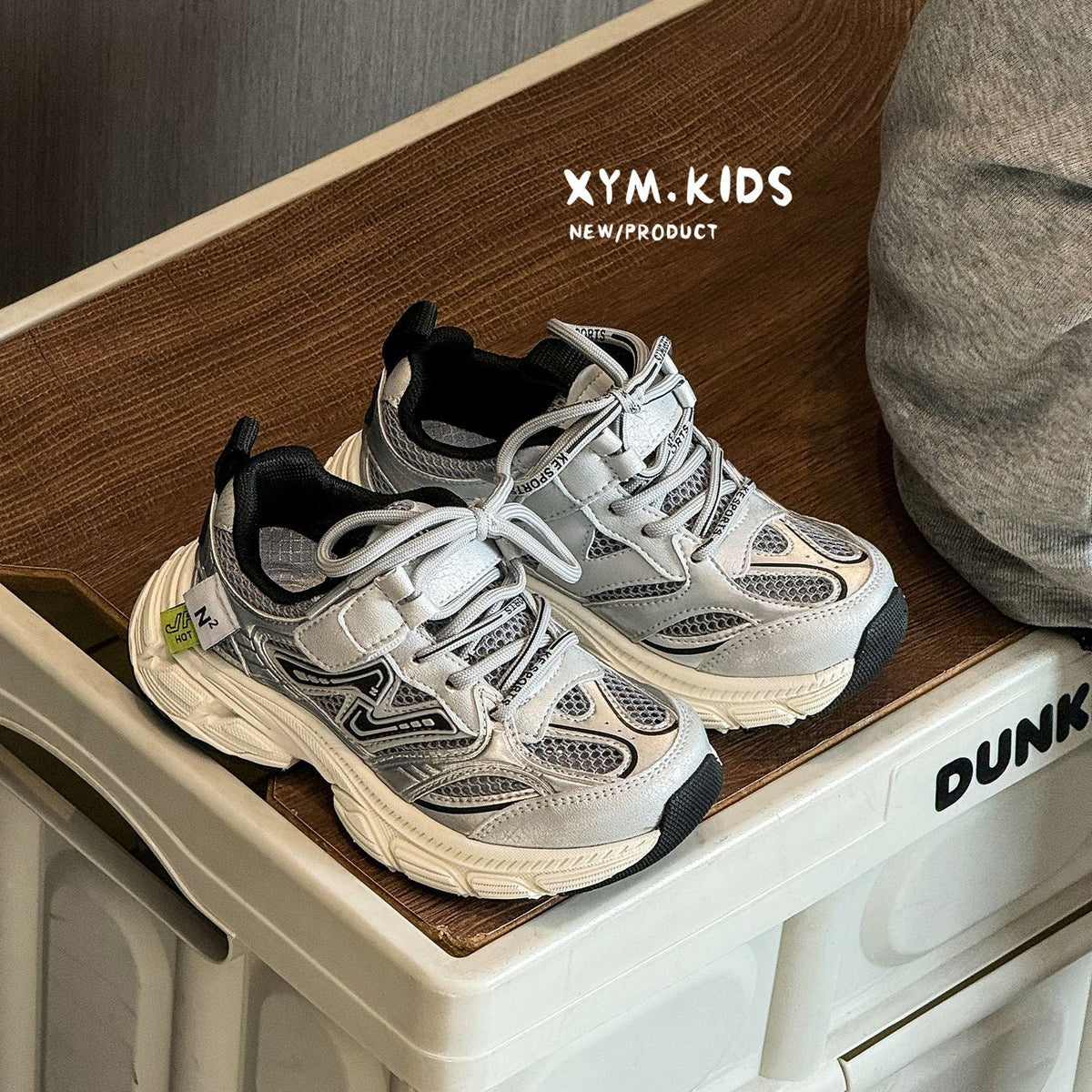 Children's Summer Fashion Wild Word Single Mesh Breathable Sneakers