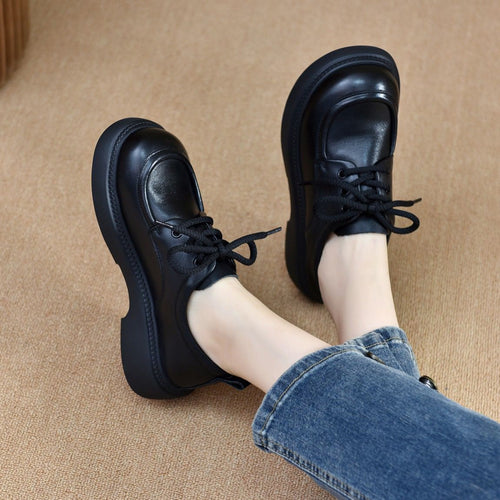 Attractive Women's Spring Stylish Round Head Women's Shoes