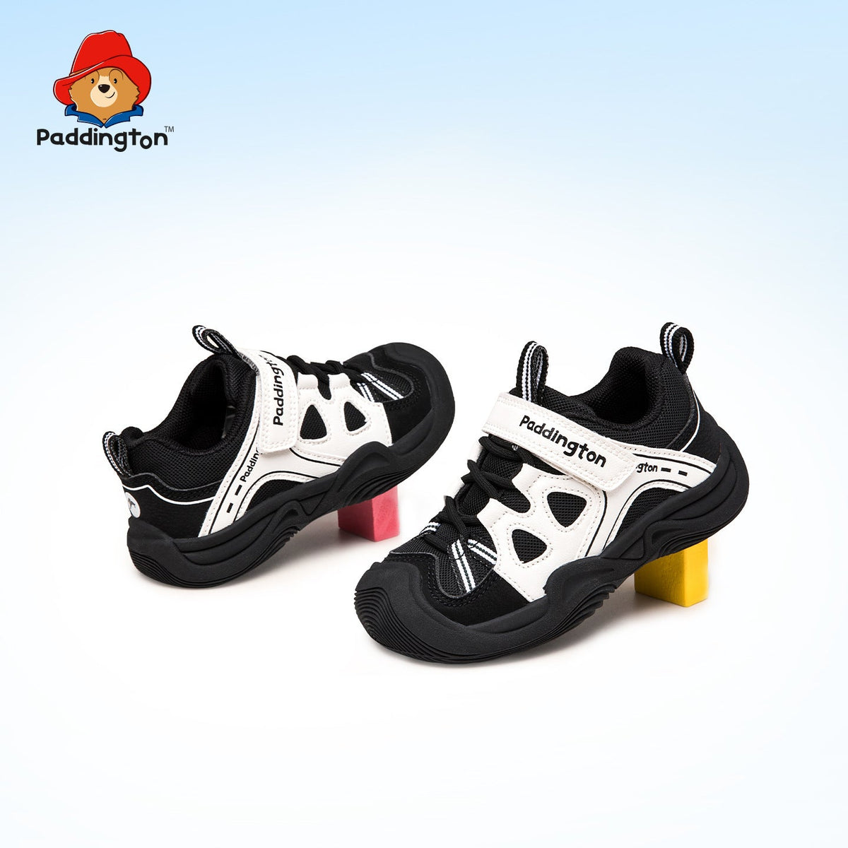 Children's Paddington Bear Breathable Velcro Boys Children's Sports Shoes