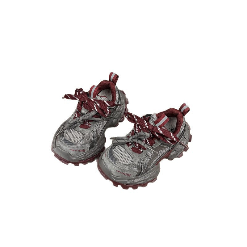 Children's Boys Breathable Platform Fashion Stylish Lightweight Children's Sports Shoes