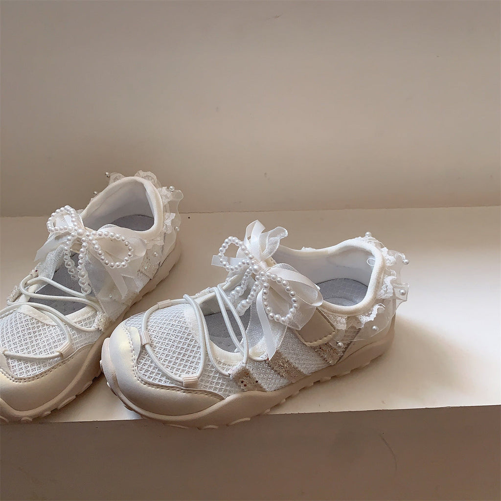 Children's Mary Jane Ballet Style Princess For Shallow Children's Sports Shoes
