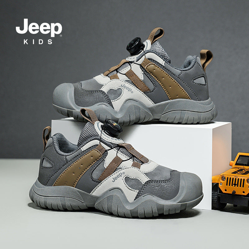 Children's Hiking Outdoor Professional Mountain Climbing Boys Children's Sports Shoes