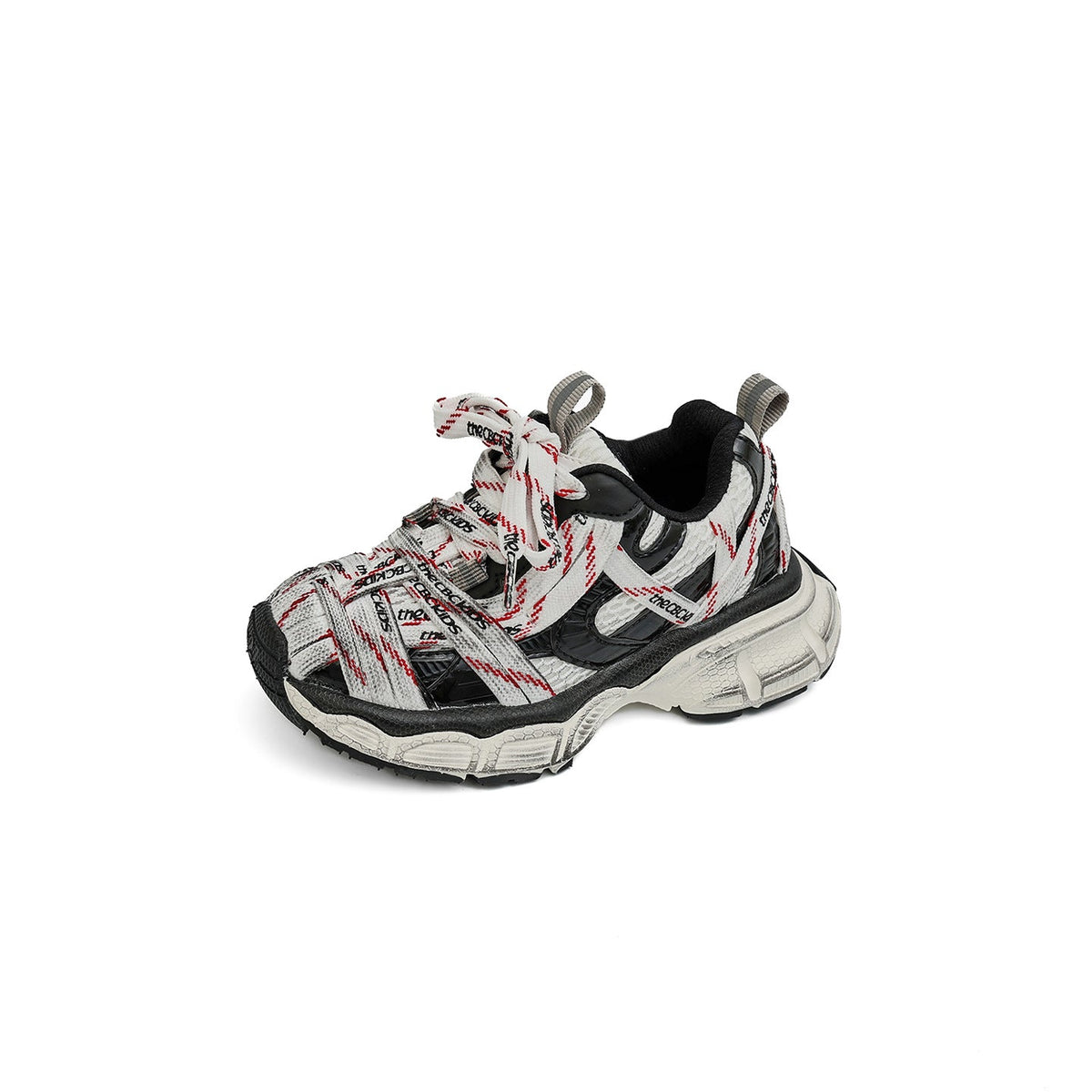 Children's Spider Paris Dad Lightweight Velcro Design Children's Sports Shoes