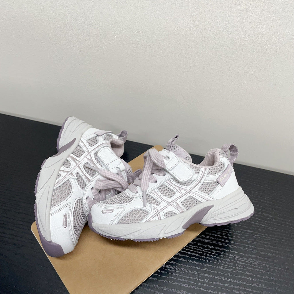 Children's Front Decoration Trendy Fashion Korean Style Splicing Dad Sneakers