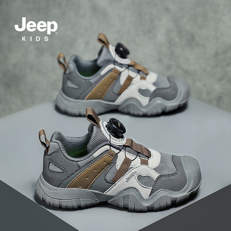 Children's Hiking Outdoor Professional Mountain Climbing Boys Children's Sports Shoes