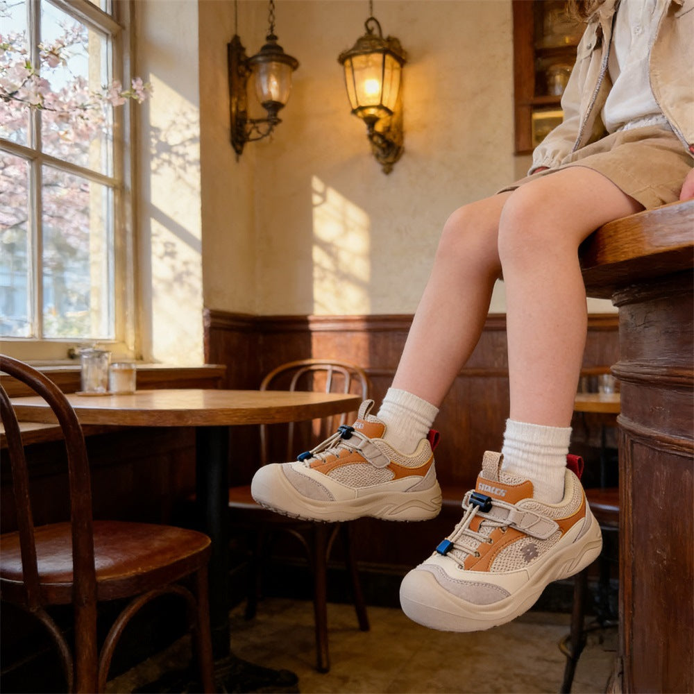 Children's Bottom Comfortable Korean Fashion Trendy Style Children's Sports Shoes