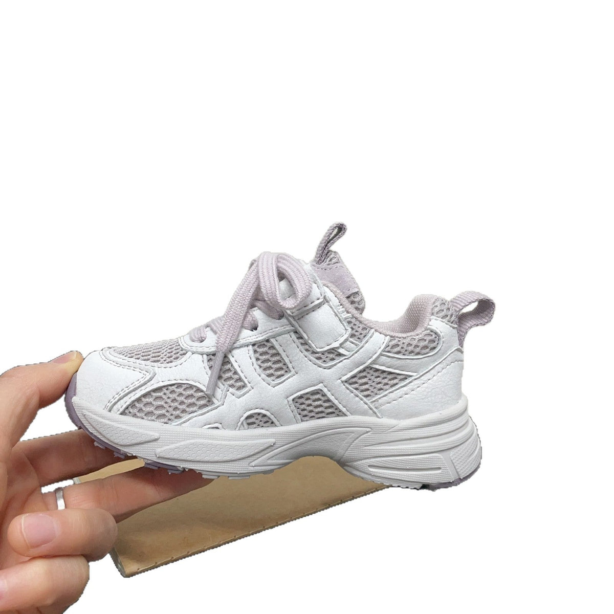 Children's Front Decoration Trendy Fashion Korean Style Splicing Dad Sneakers
