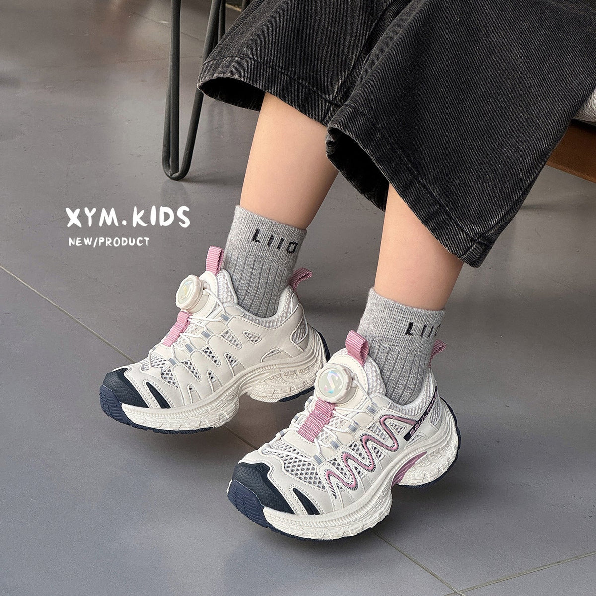 Children's Buckle Summer Net Fashion Single Mesh Outdoor Children's Sports Shoes