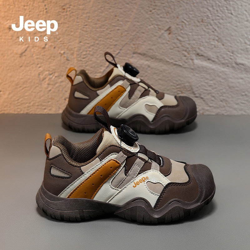 Children's Hiking Outdoor Professional Mountain Climbing Boys Children's Sports Shoes