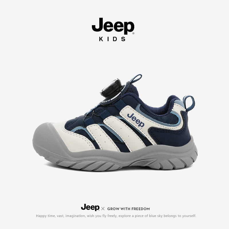 Children's Medium Large Youth Portable Outdoor Knob Casual Shoes